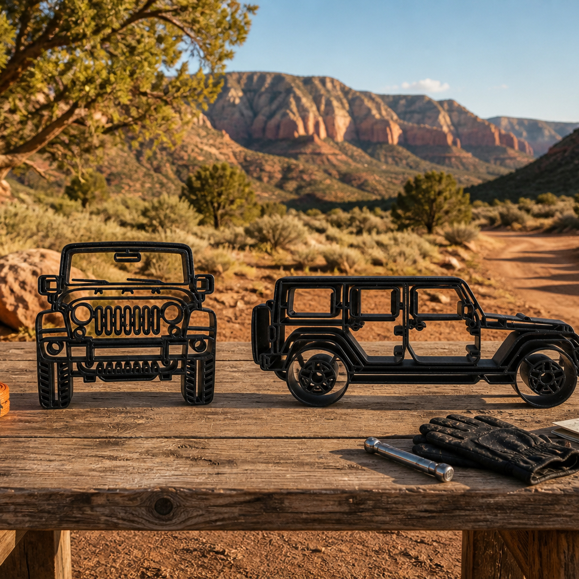 Off-Road Vehicles Line Art Series collection — Elegant Outlines parent image