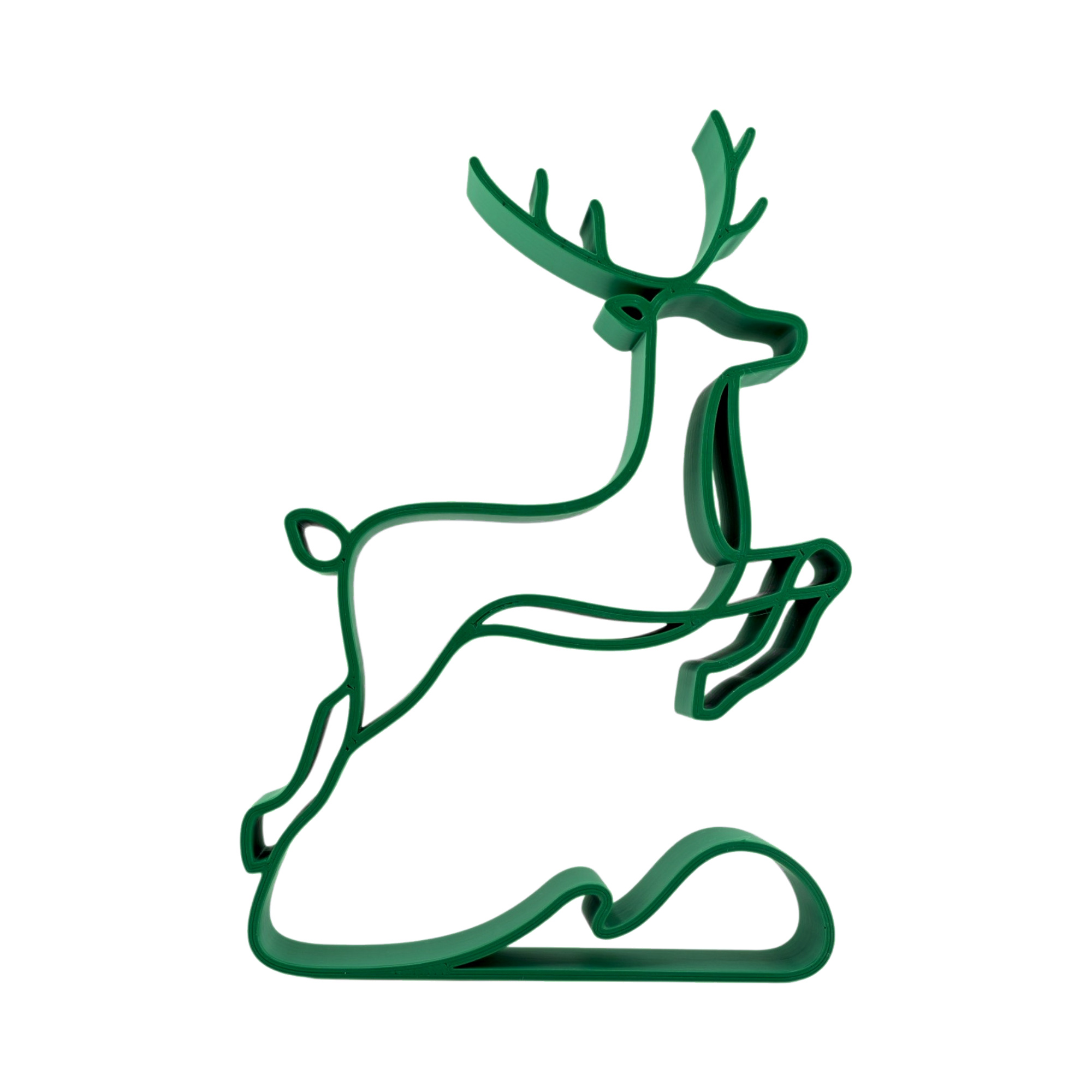 Abstract Reindeer [GREEN] — front