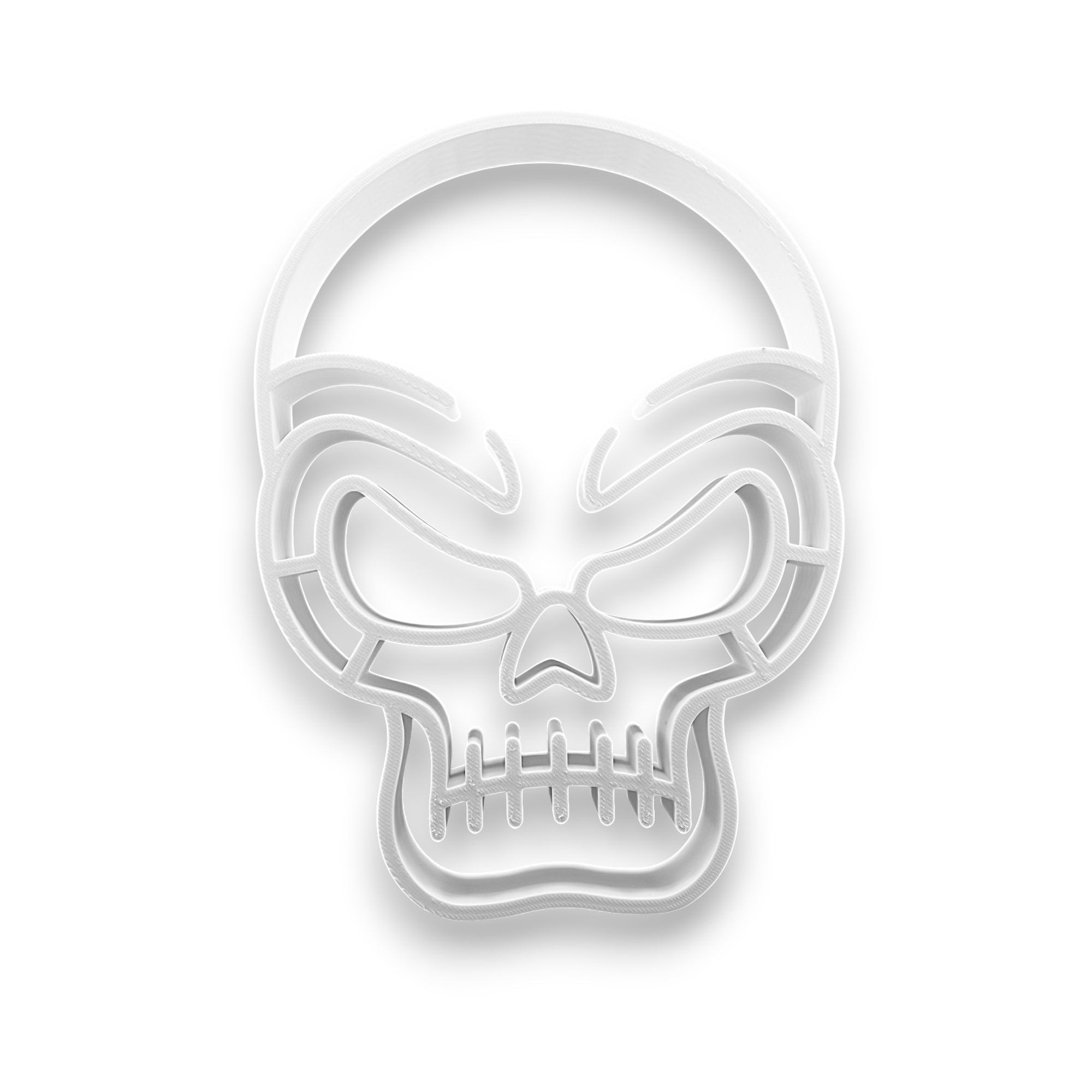 Classic Skull [WHITE] — front
