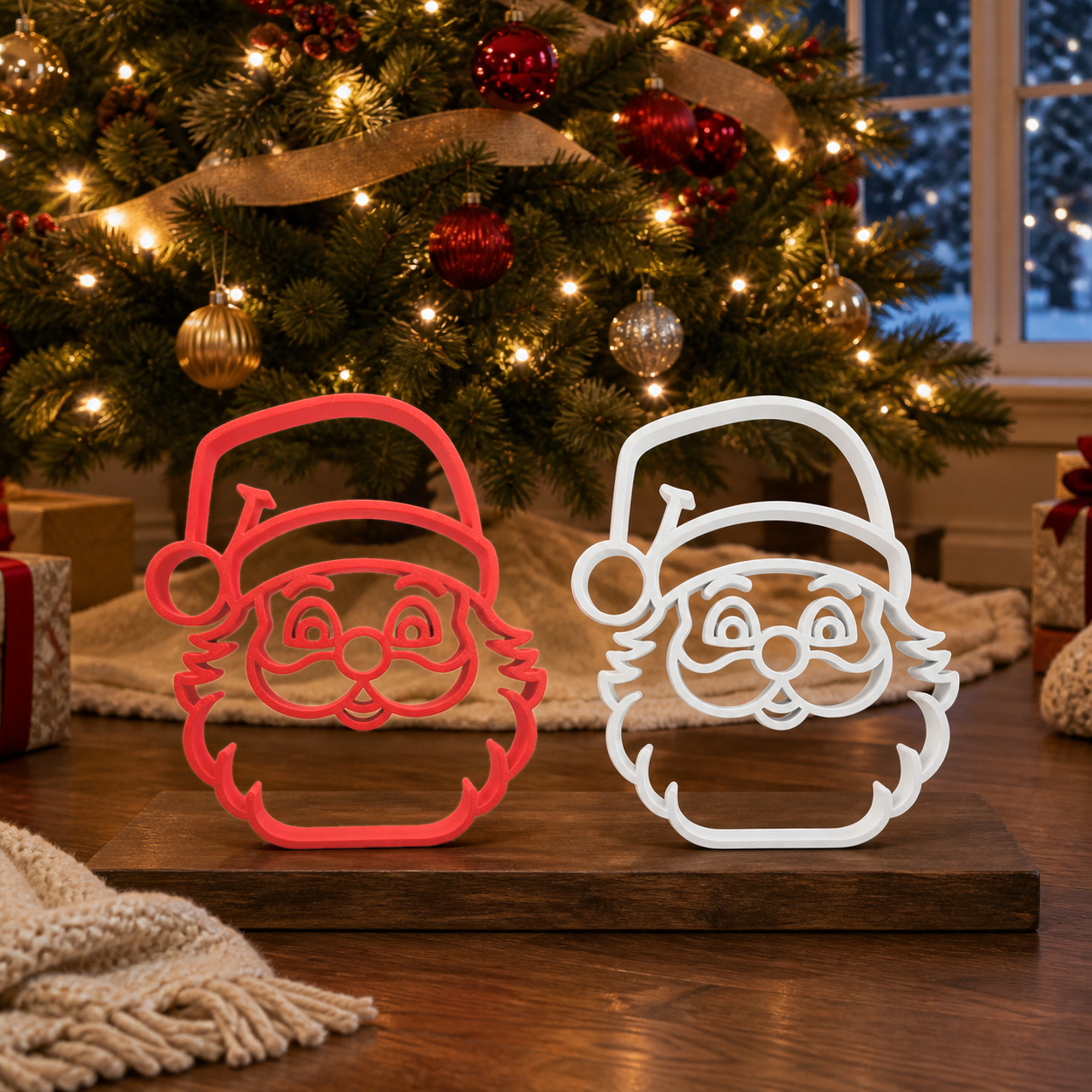 Jolly Santa Face [RED] — extra 8