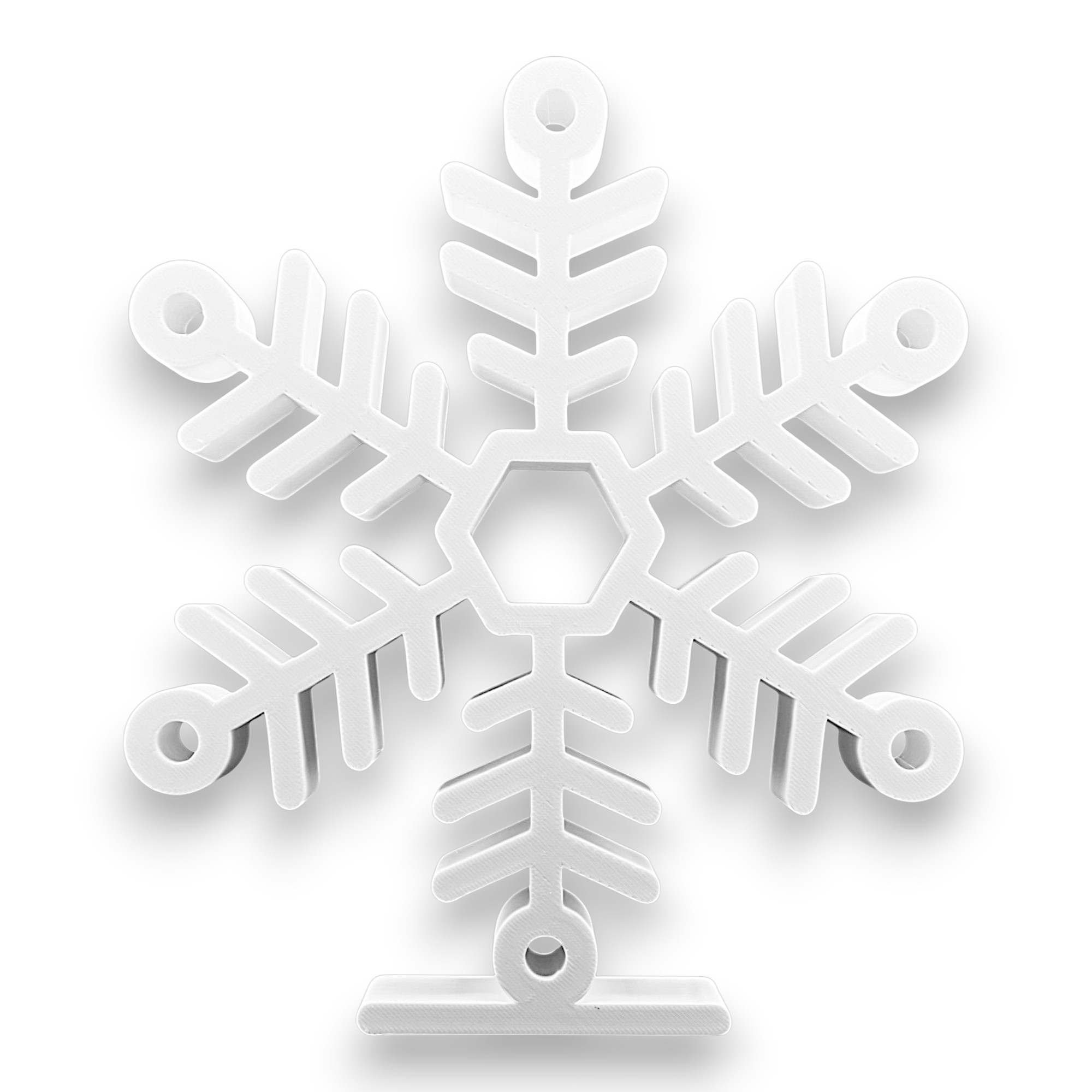 Snowflake 1 [WHITE] — front