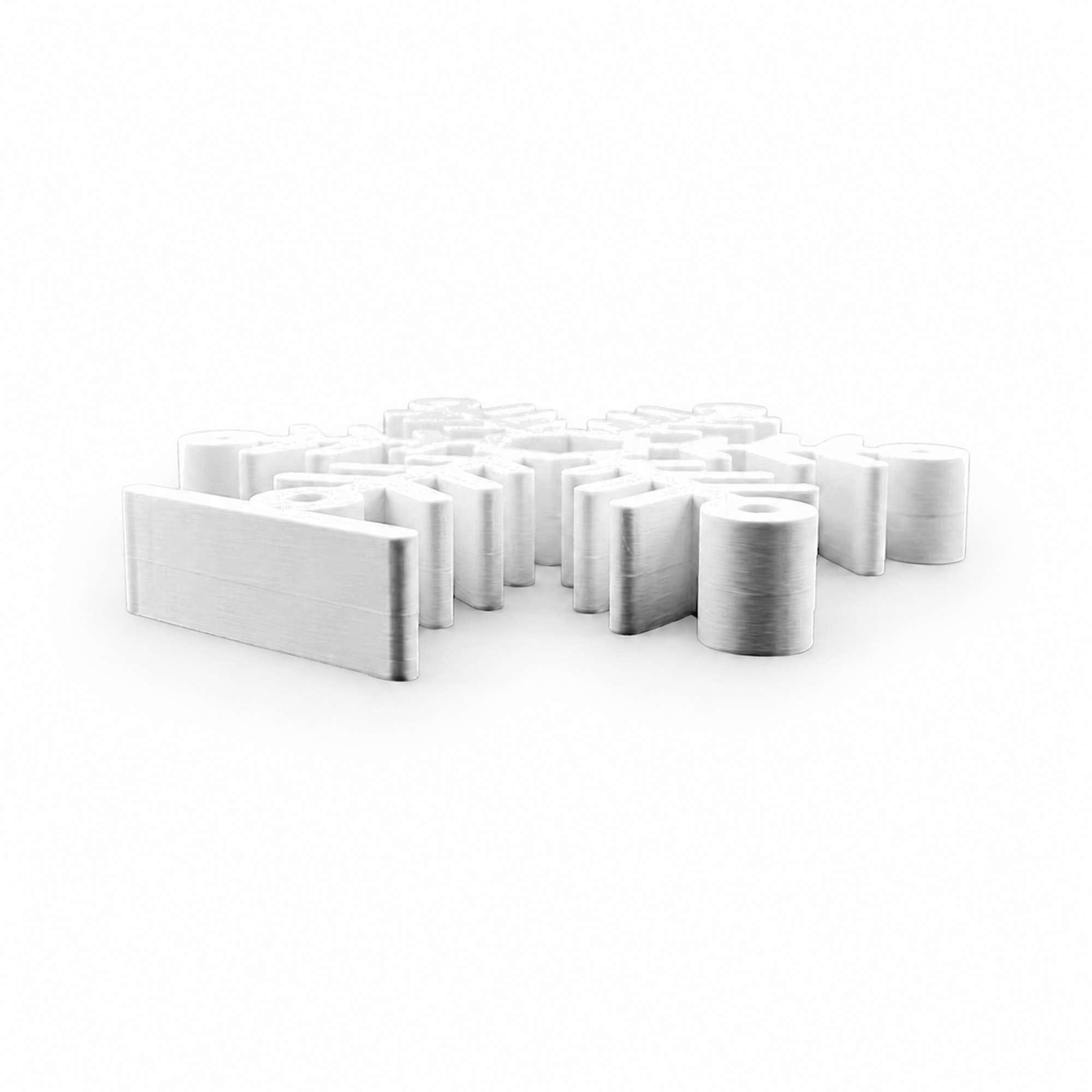 Snowflake 1 [WHITE] — flat