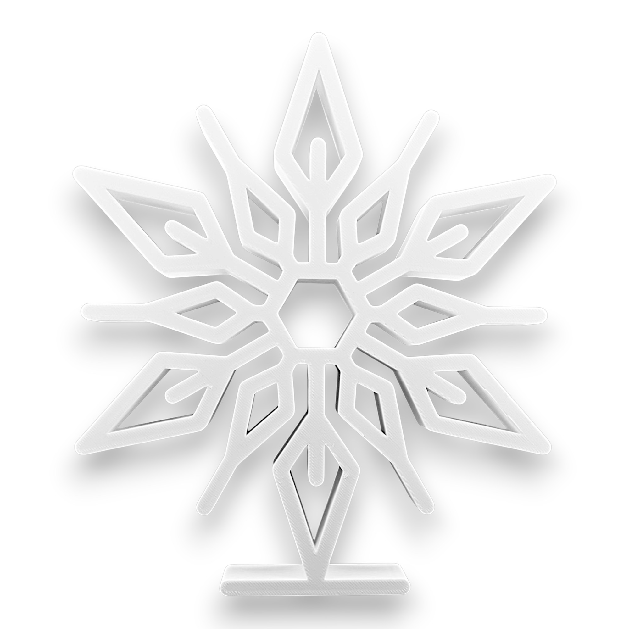 Snowflake 4 [WHITE] — front