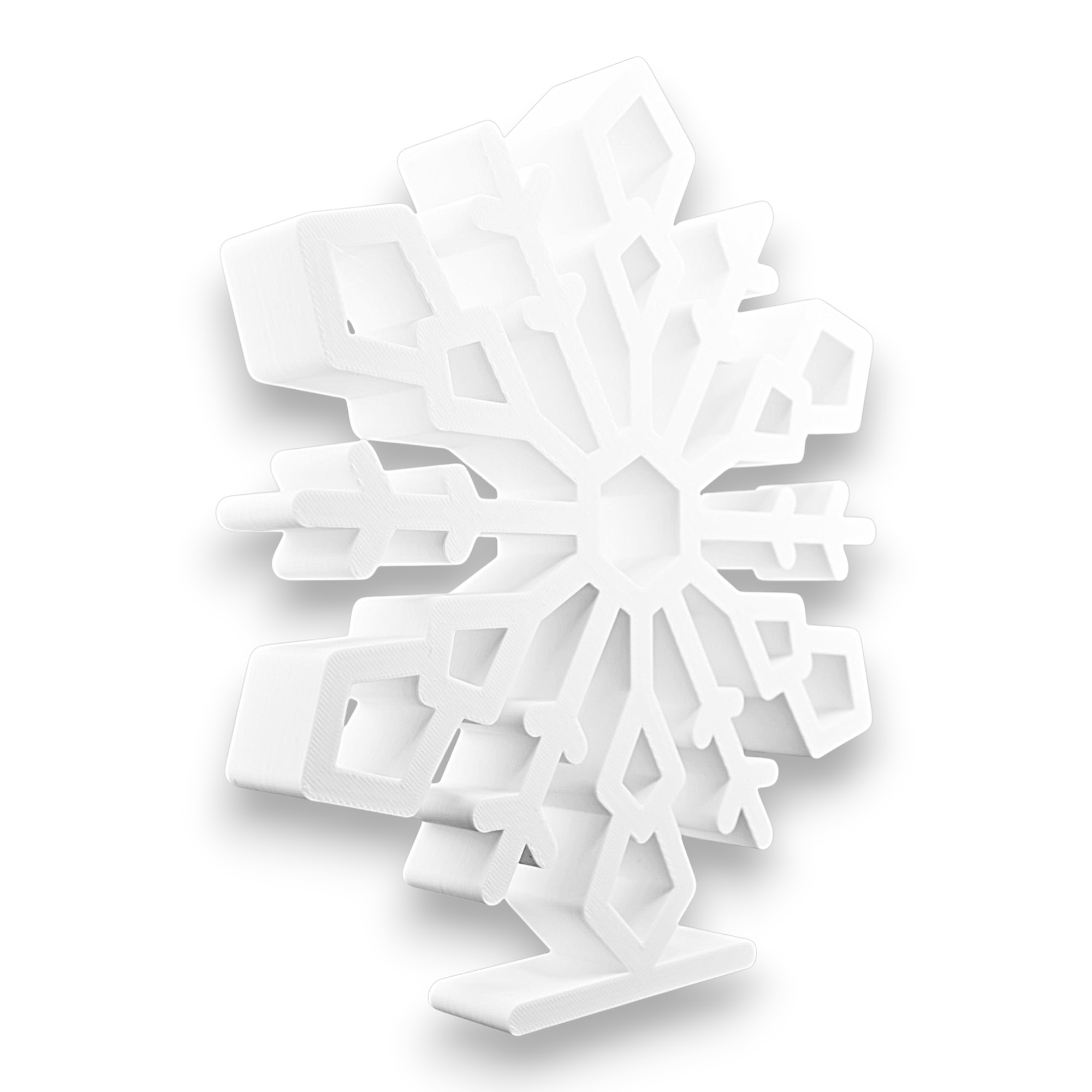 Snowflake 5 [WHITE] — three quarter