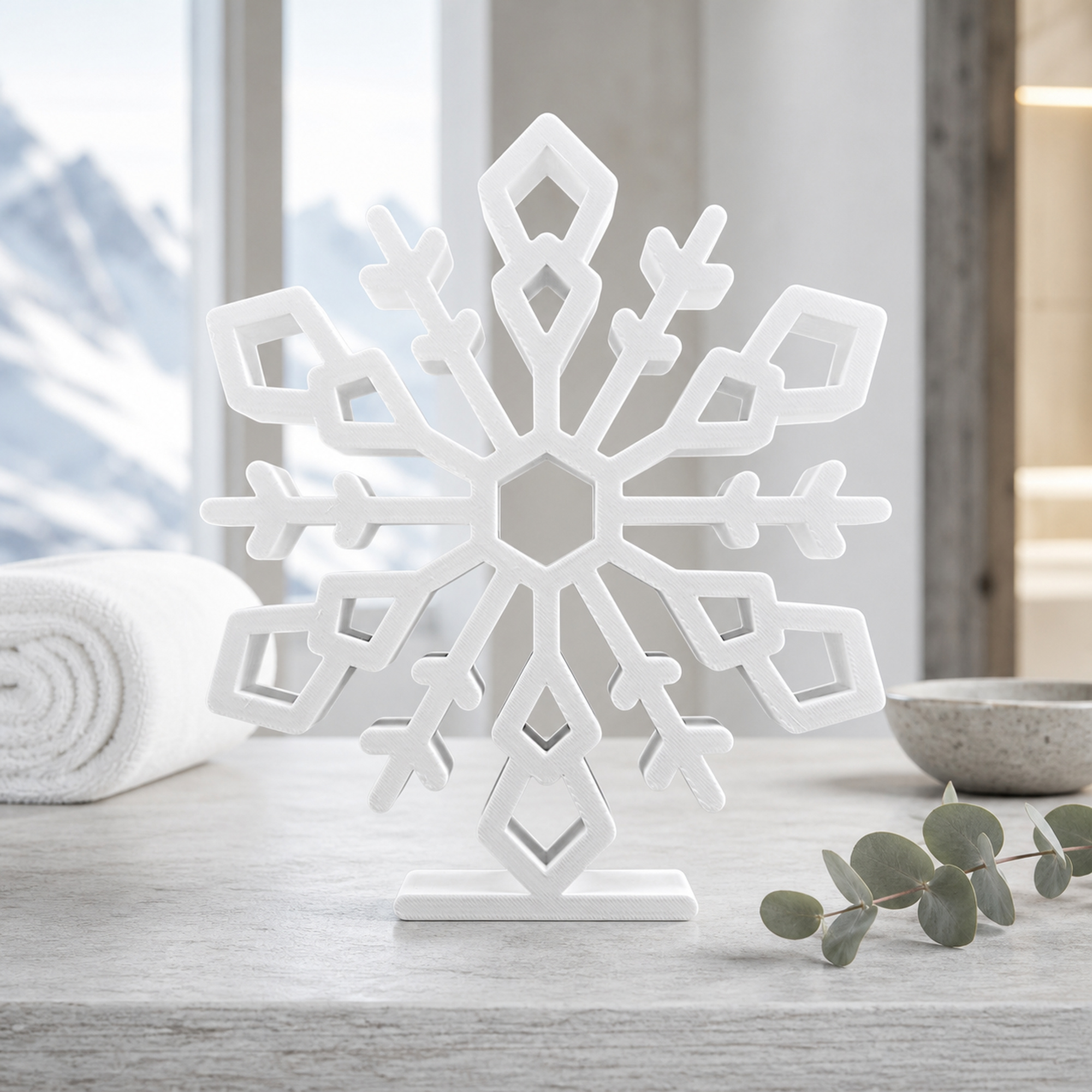 Snowflake 5 [WHITE] — lifestyle