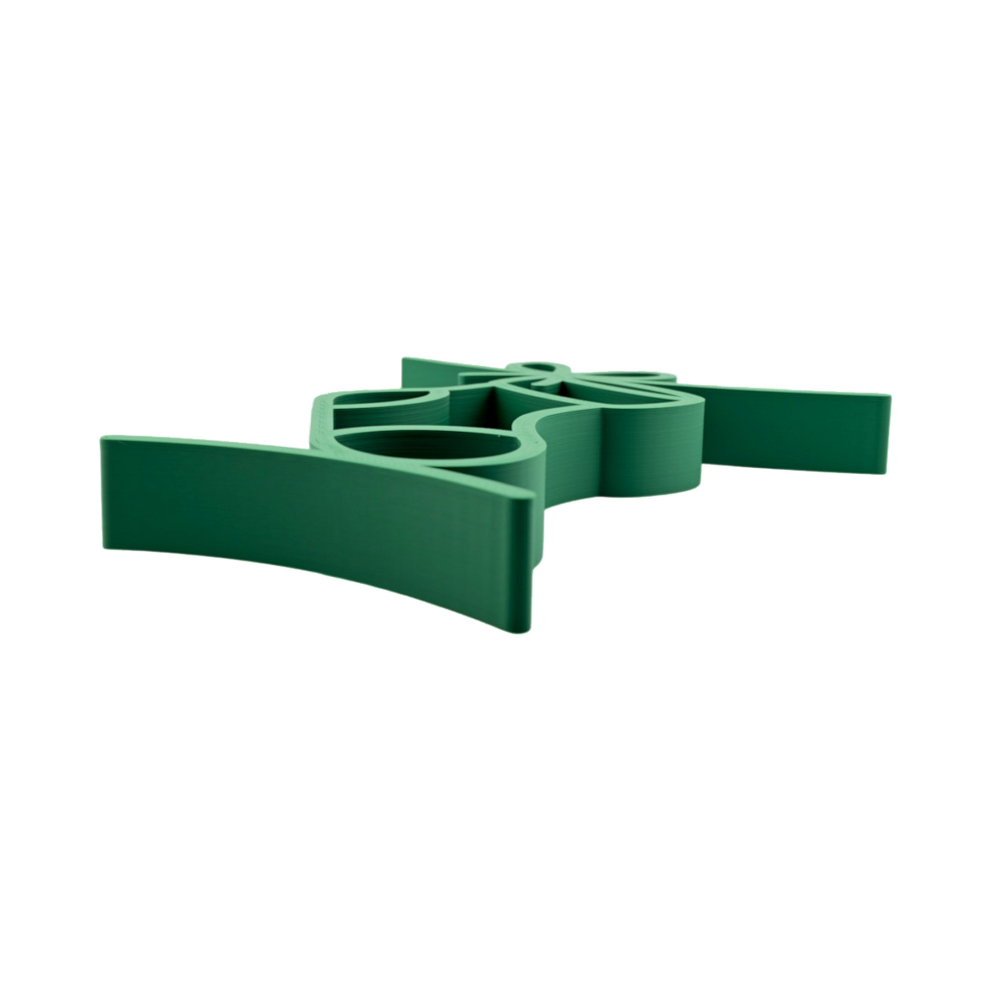 Christmas Stocking Hanging [GREEN] — flat