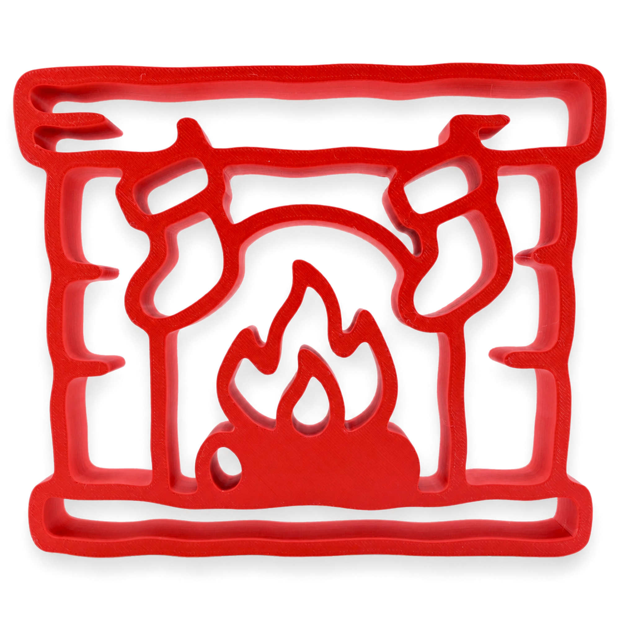 Fireplace [RED] — front