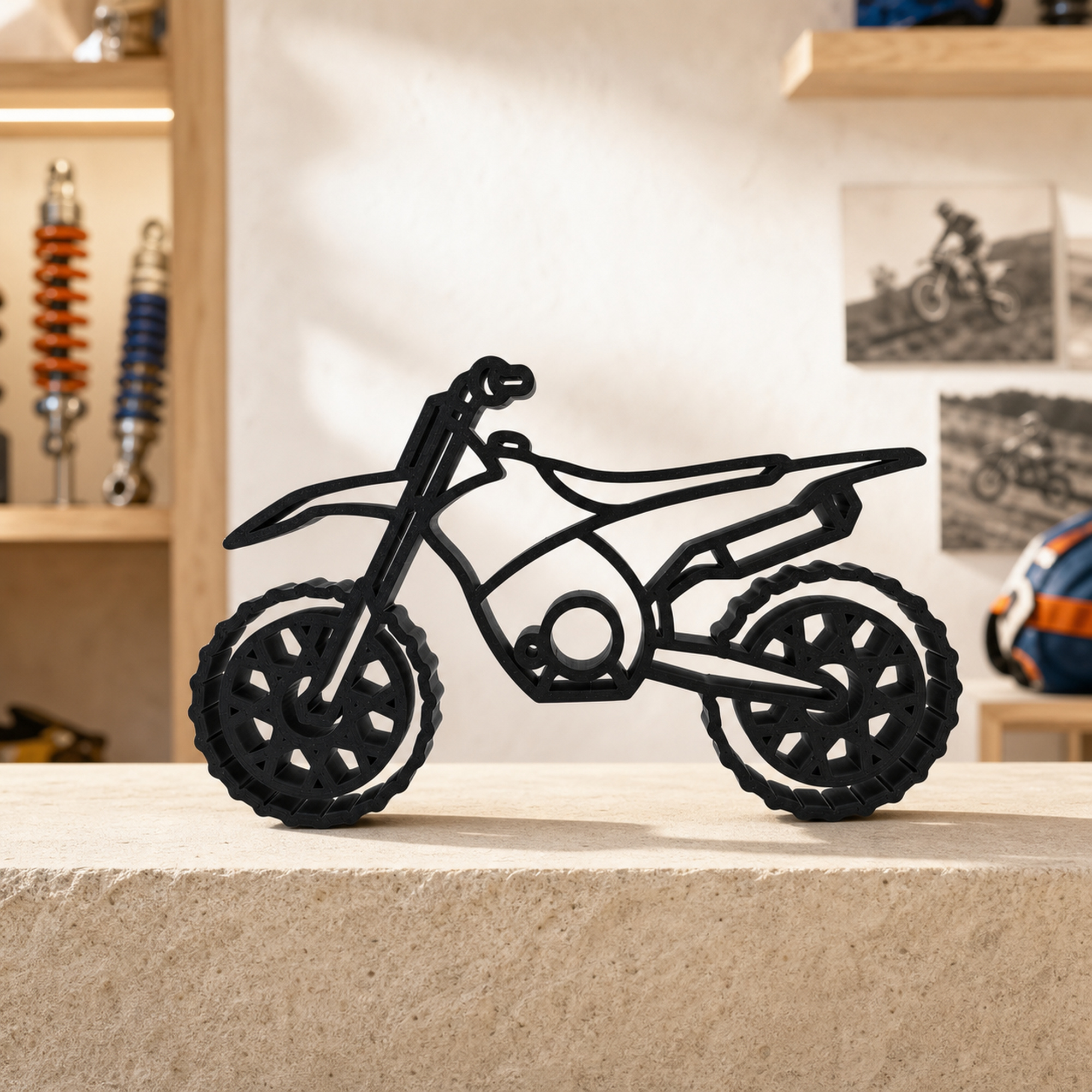 Dirt Bike Side Profile — lifestyle