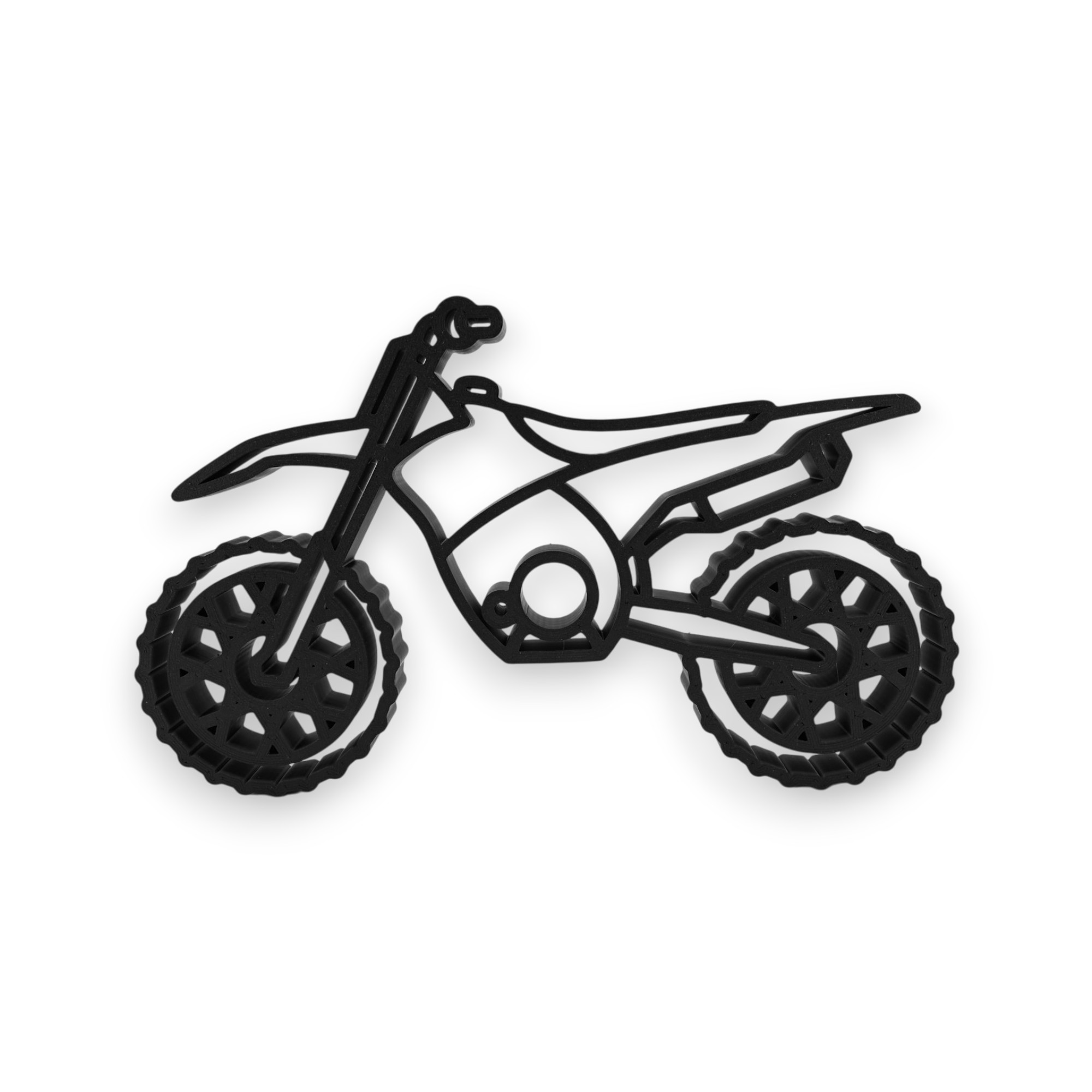 Dirt Bike Side Profile — front
