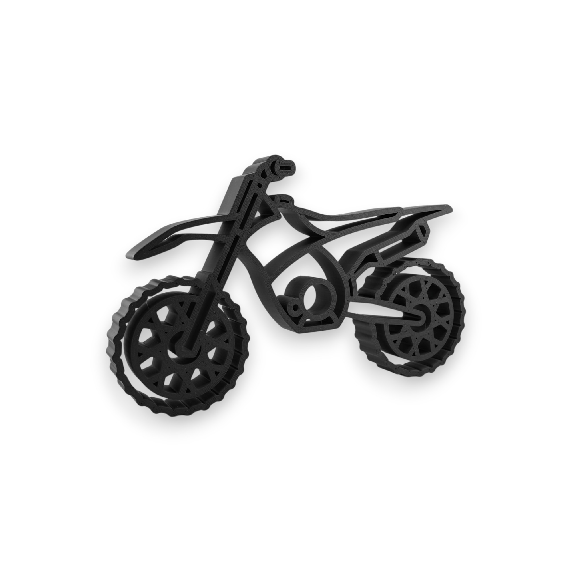 Dirt Bike Side Profile — three quarter