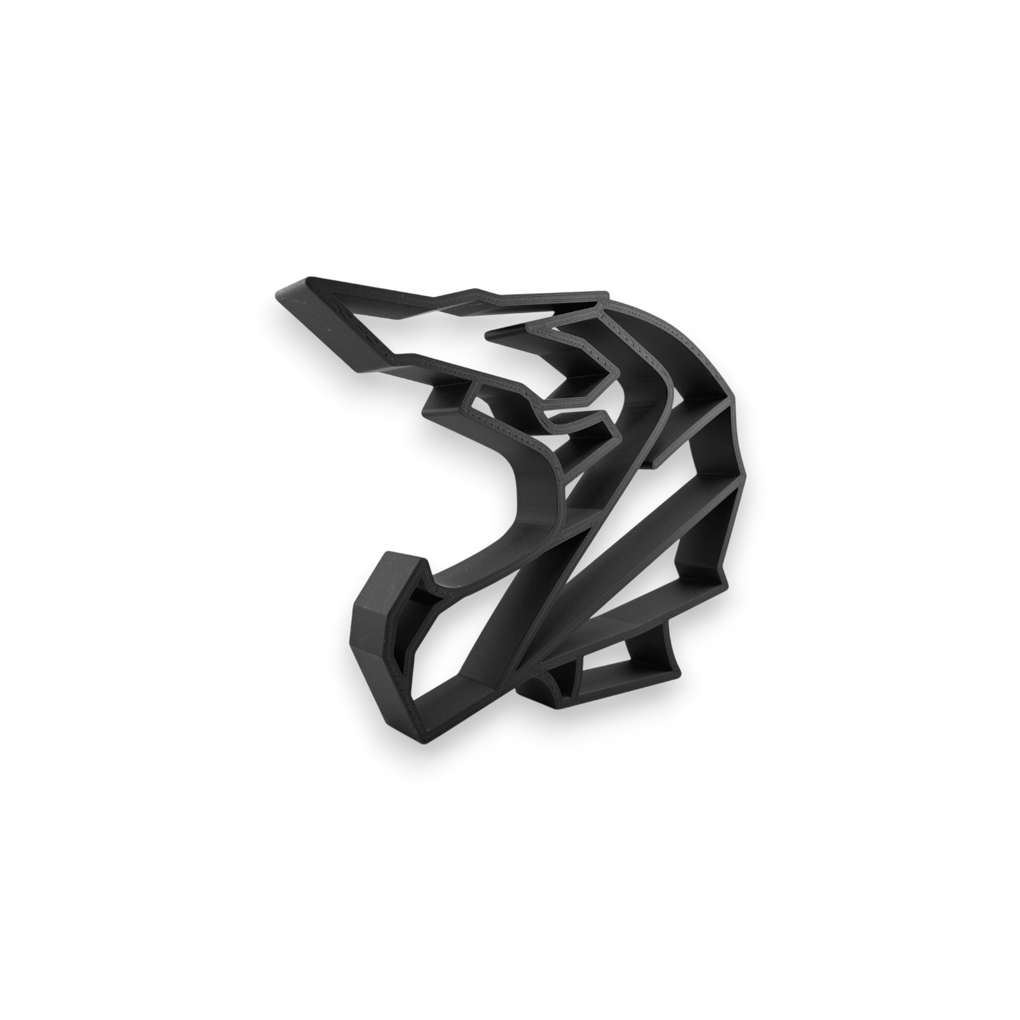 Helmet Side Profile — three quarter