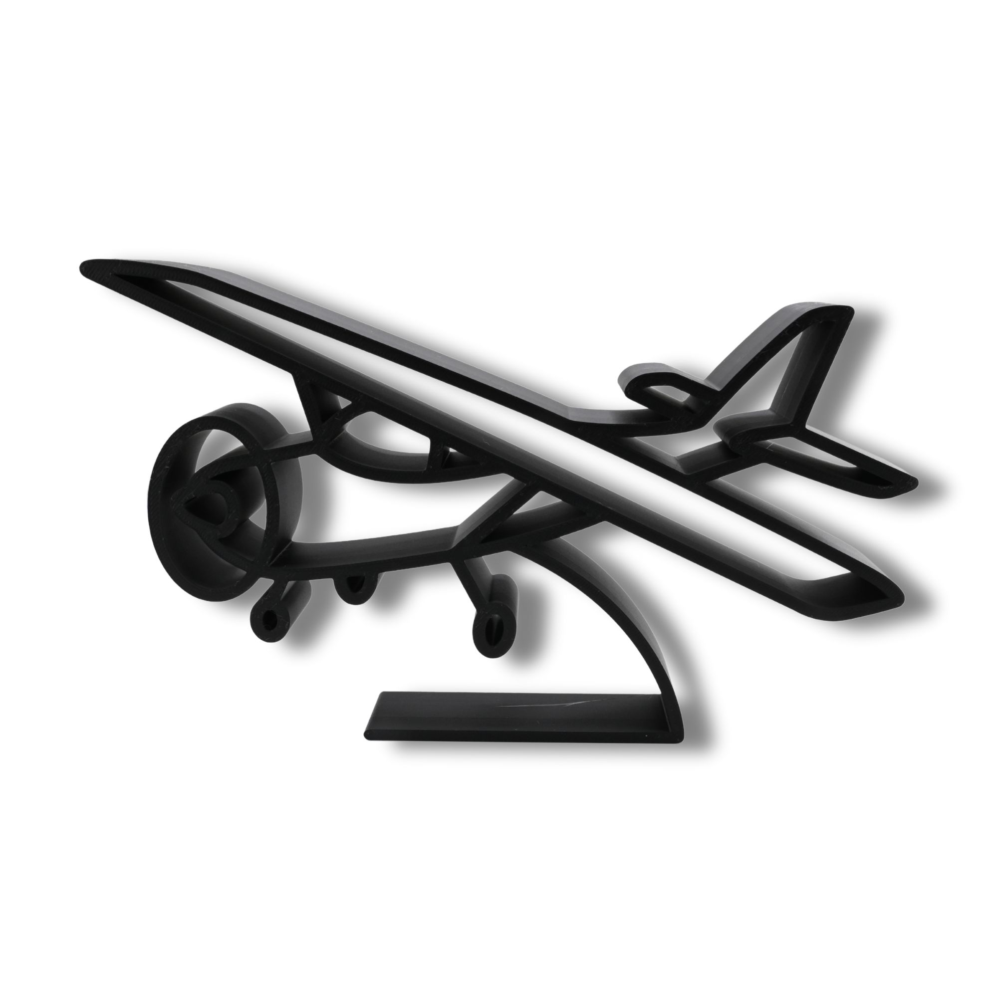 Vintage Low Wing Plane — front