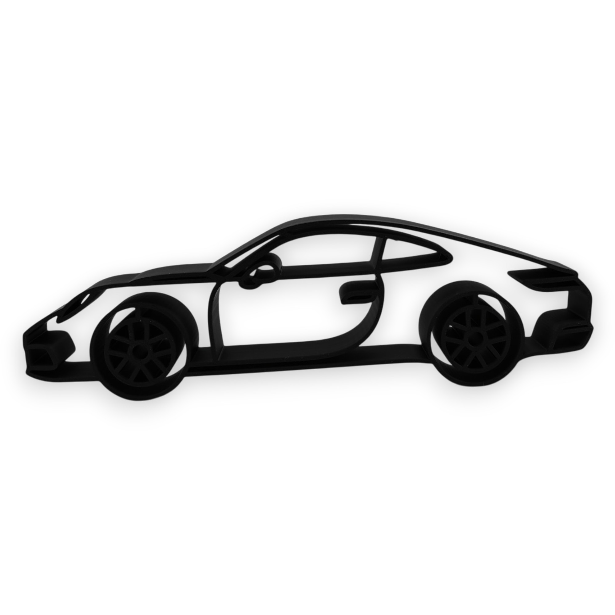 Porsche 911 Side View — front