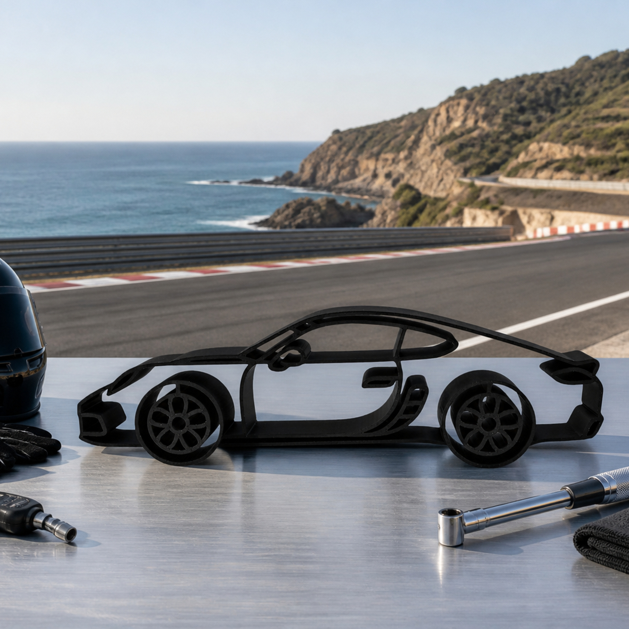 Porsche 718 Cayman / Boxster Side View — lifestyle