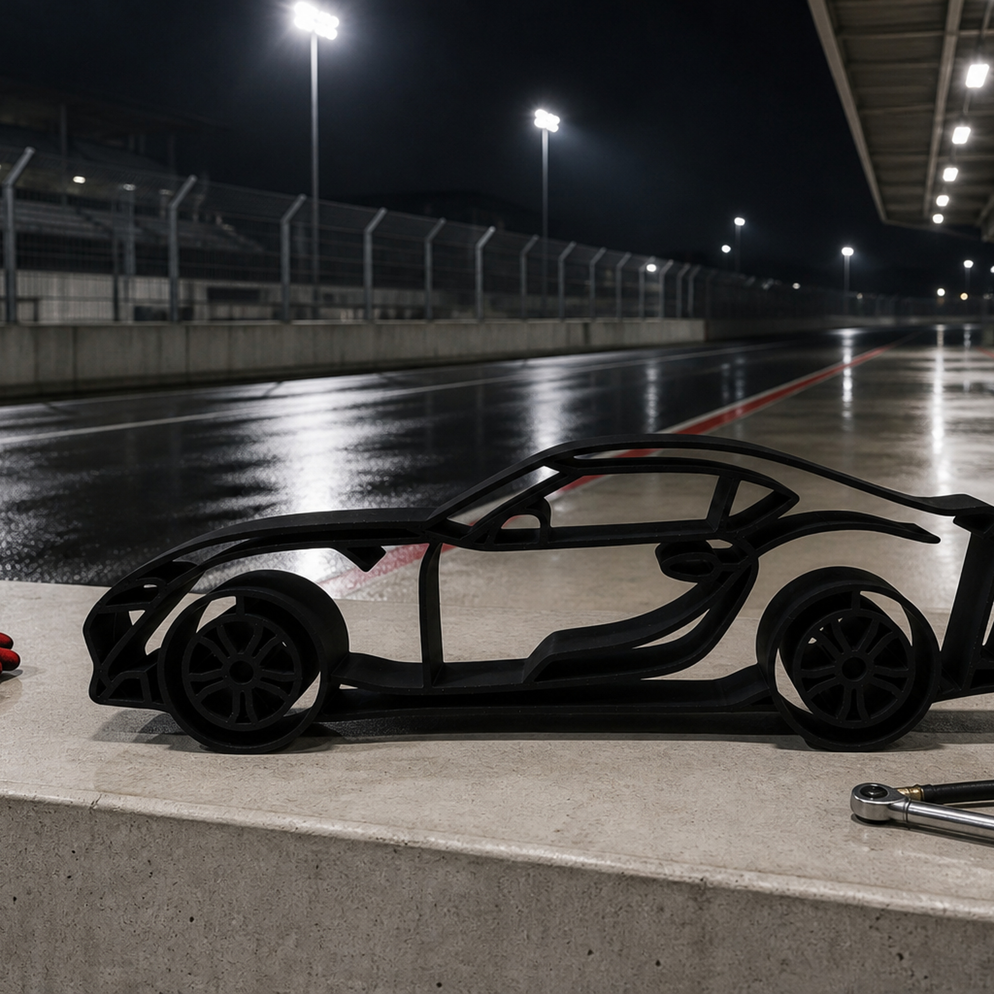 Toyota Supra Side View — extra 1