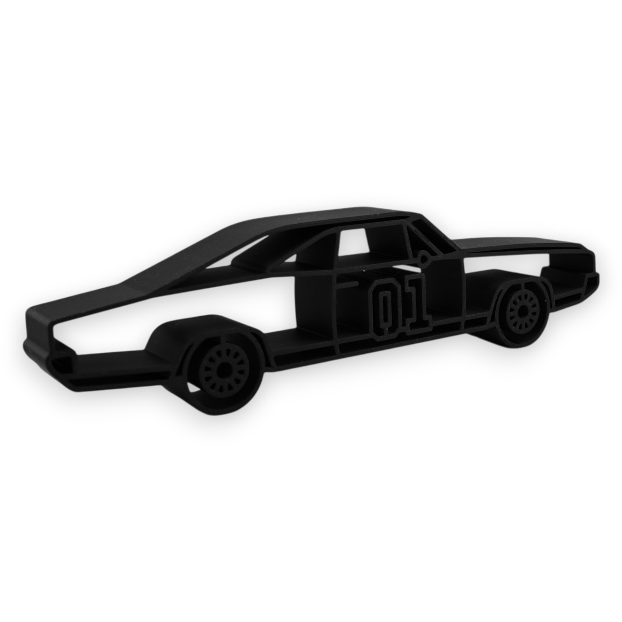 Dodge Charger 01 Side View — three quarter