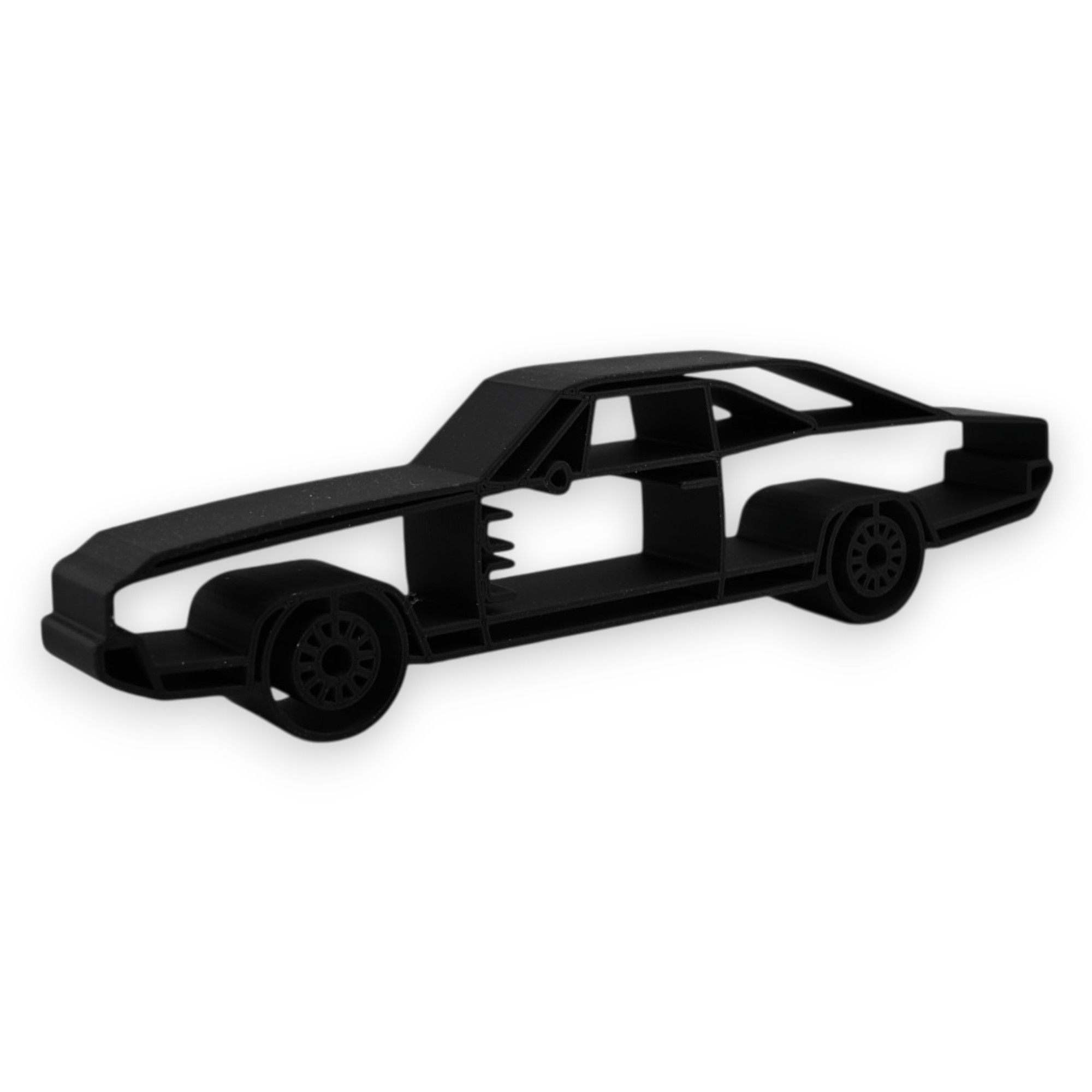 Dodge Charger Side View — three quarter