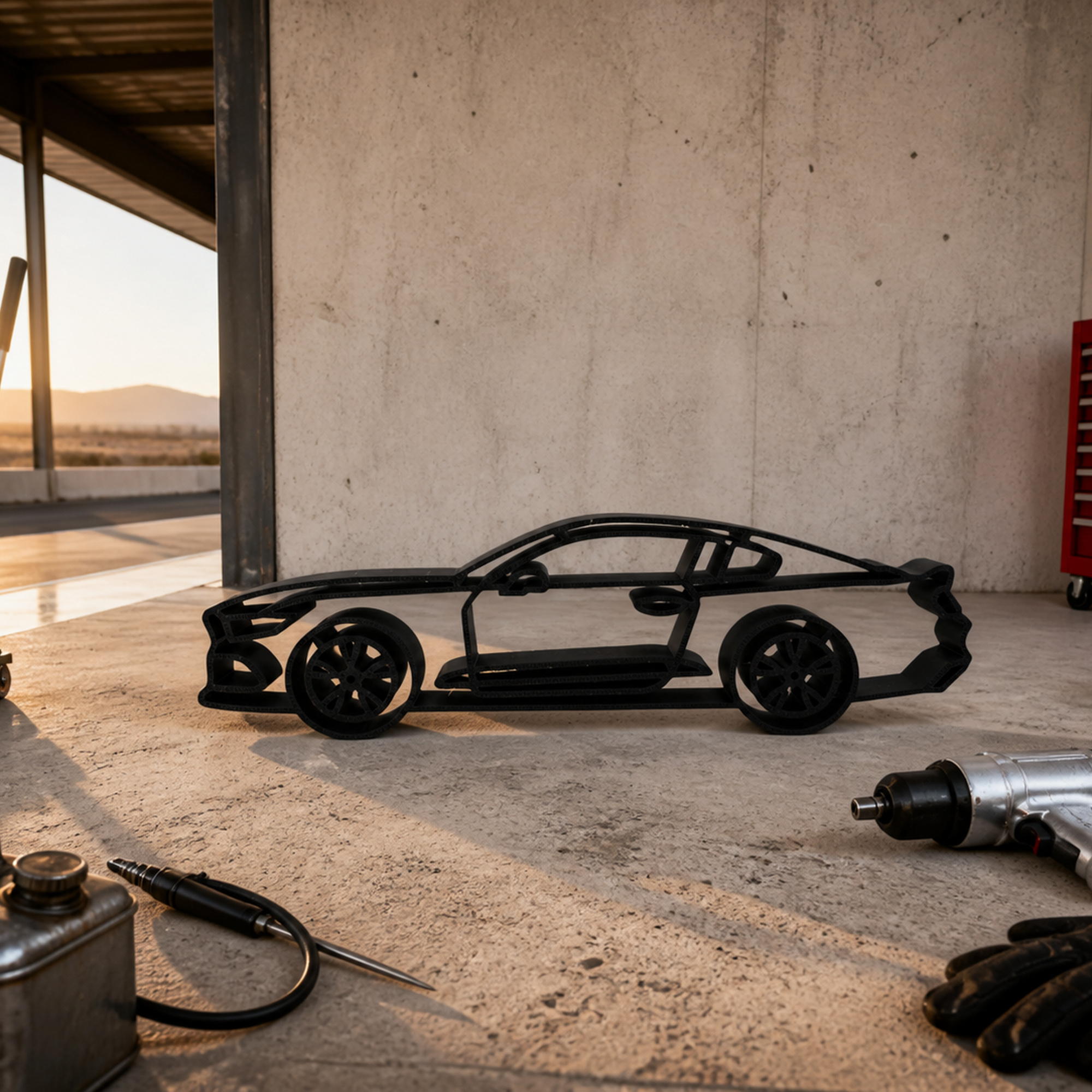 Ford Mustang Side View — lifestyle