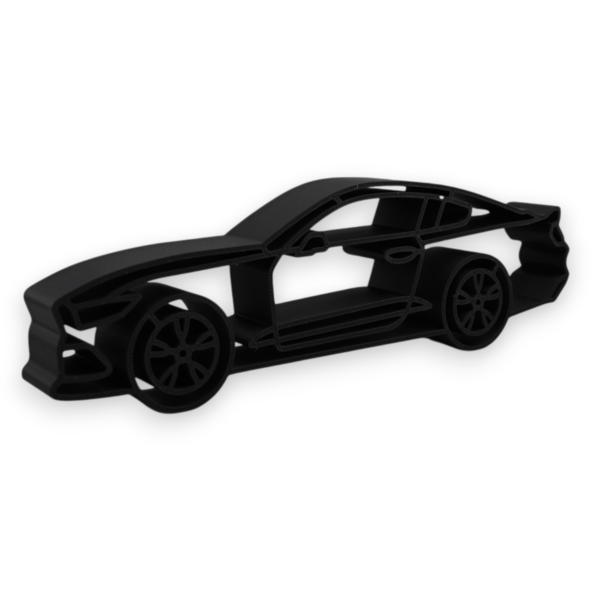 Ford Mustang Side View — three quarter