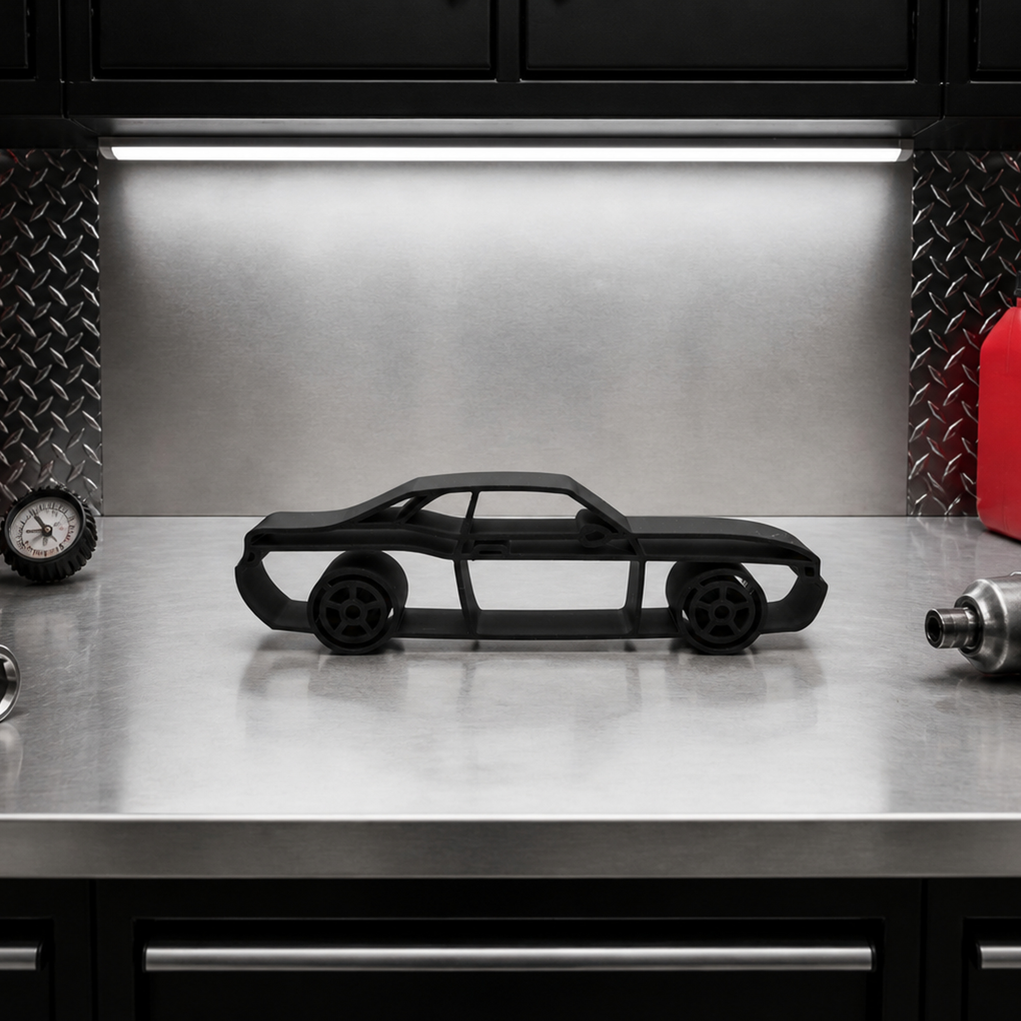 Dodge Challenger Side View — lifestyle