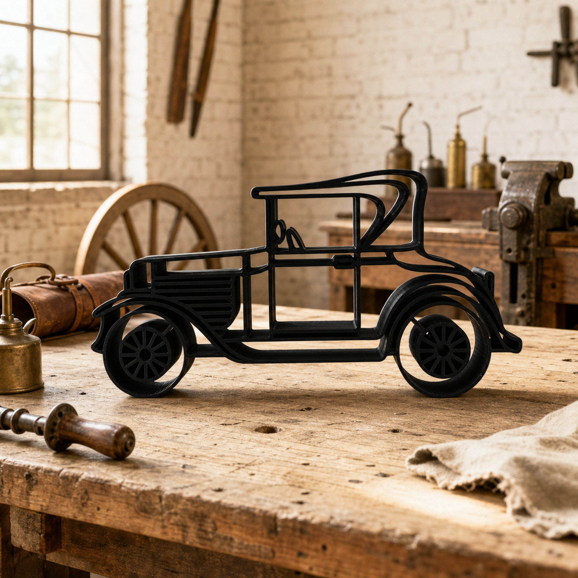 Ford Model T Side View — lifestyle