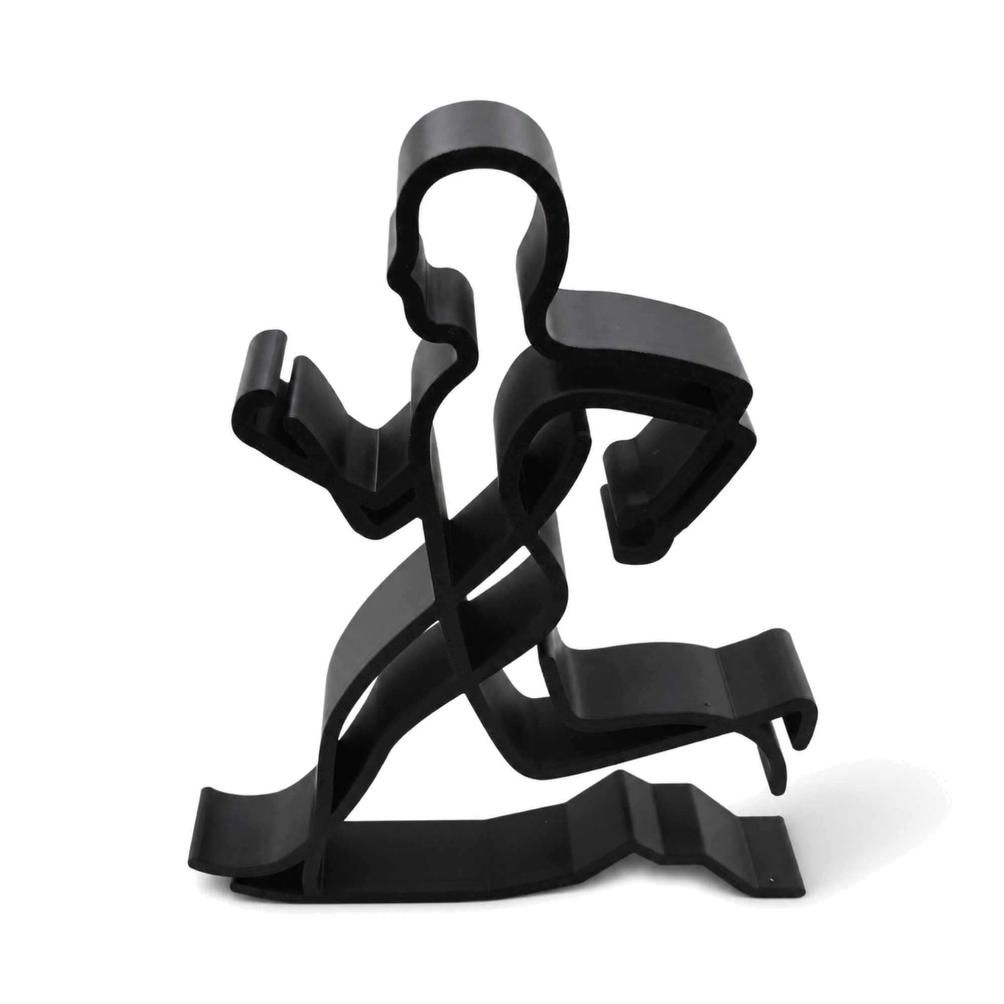 Abstract Male Runner — front