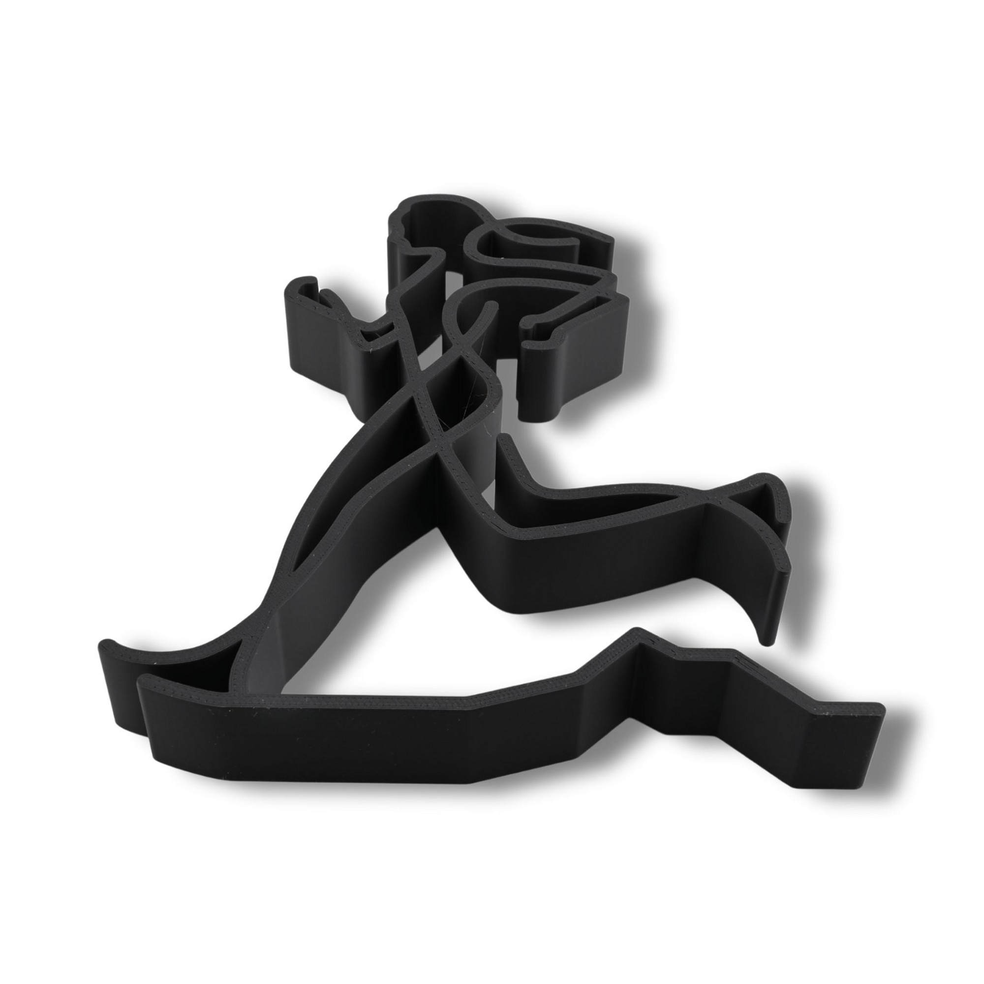 Abstract Female Runner — flat