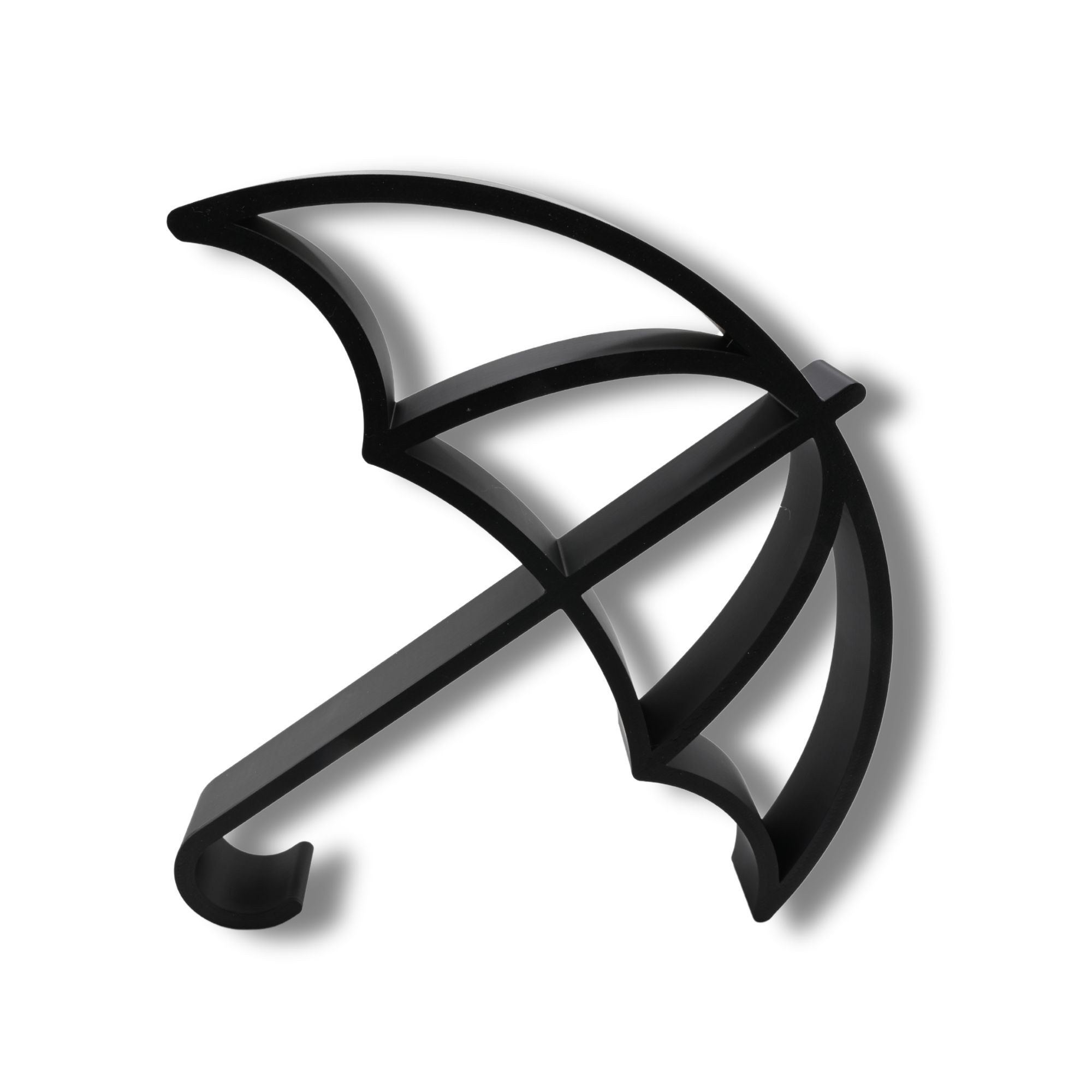 Open Umbrella — three quarter