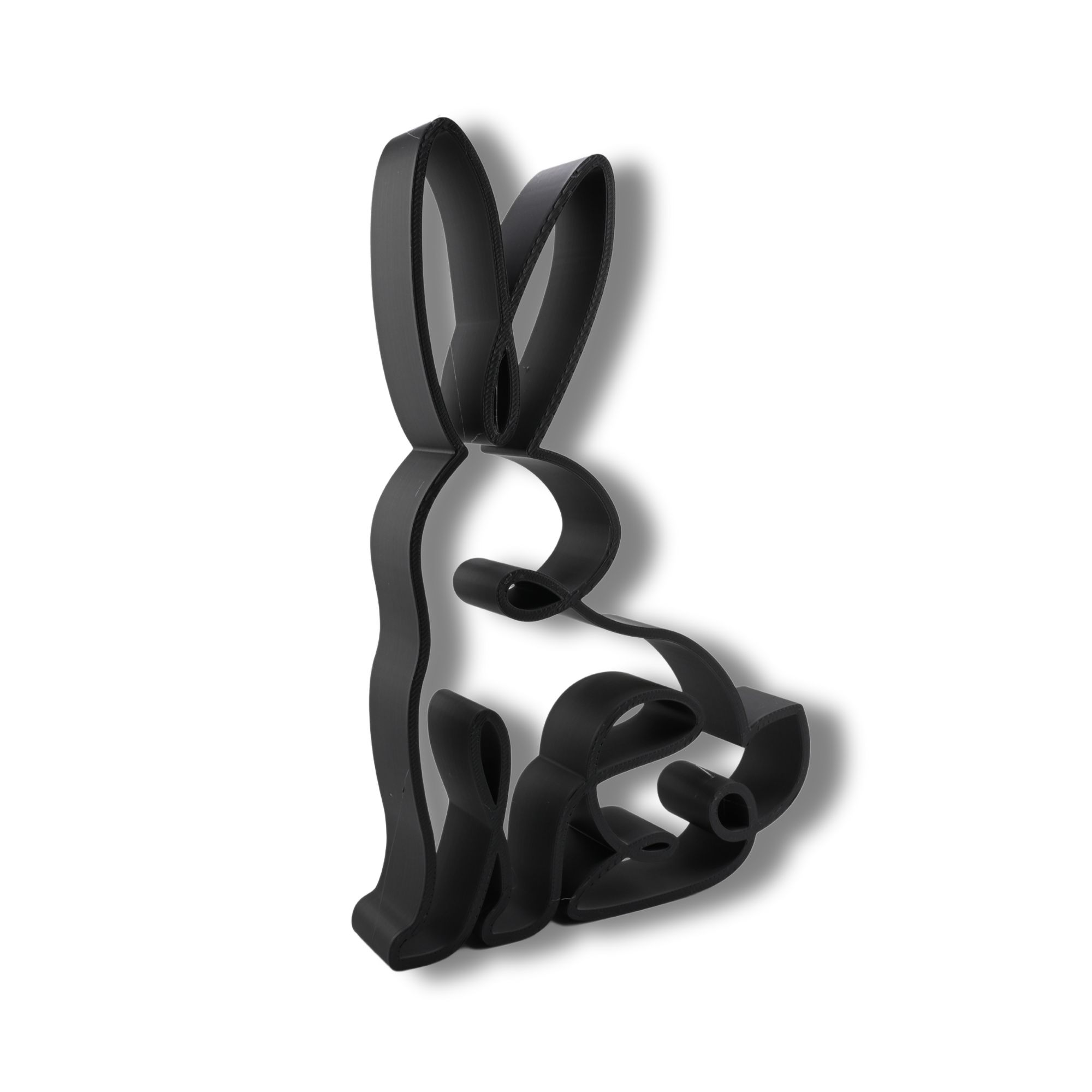 Curious Rabbit — three quarter