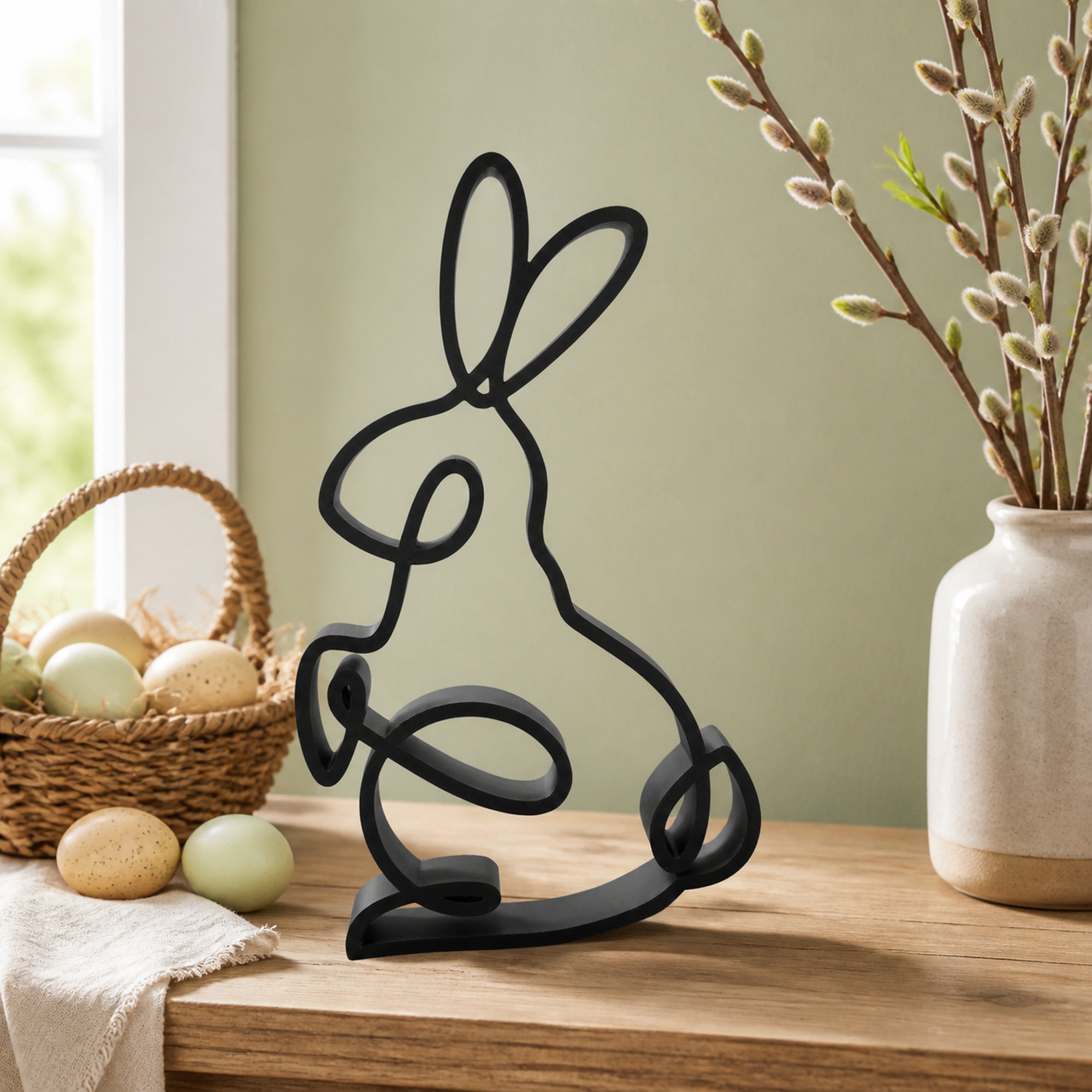 Perching Rabbit — lifestyle