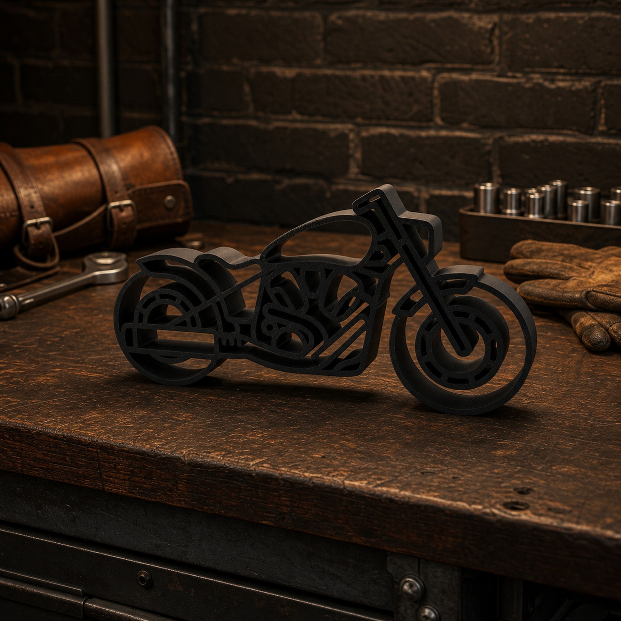 Indian Scout Bobber — lifestyle