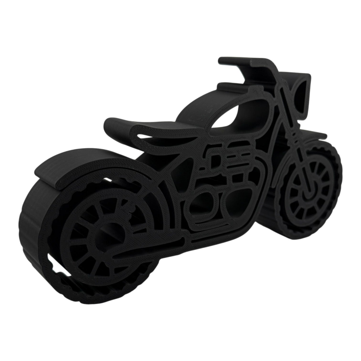 Triumph "Bonneville" Bobber — three quarter