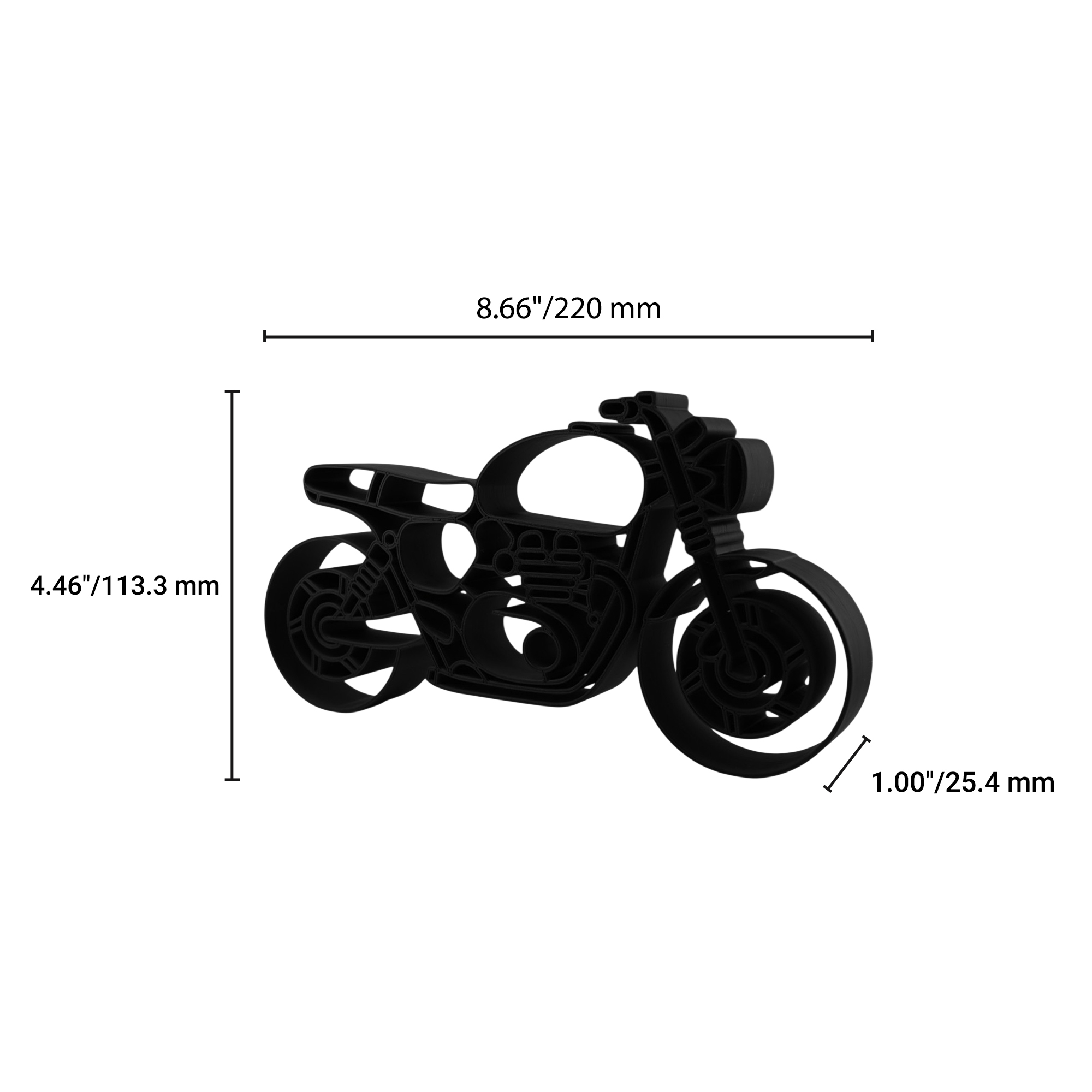 Triumph Speed Twin — dimension