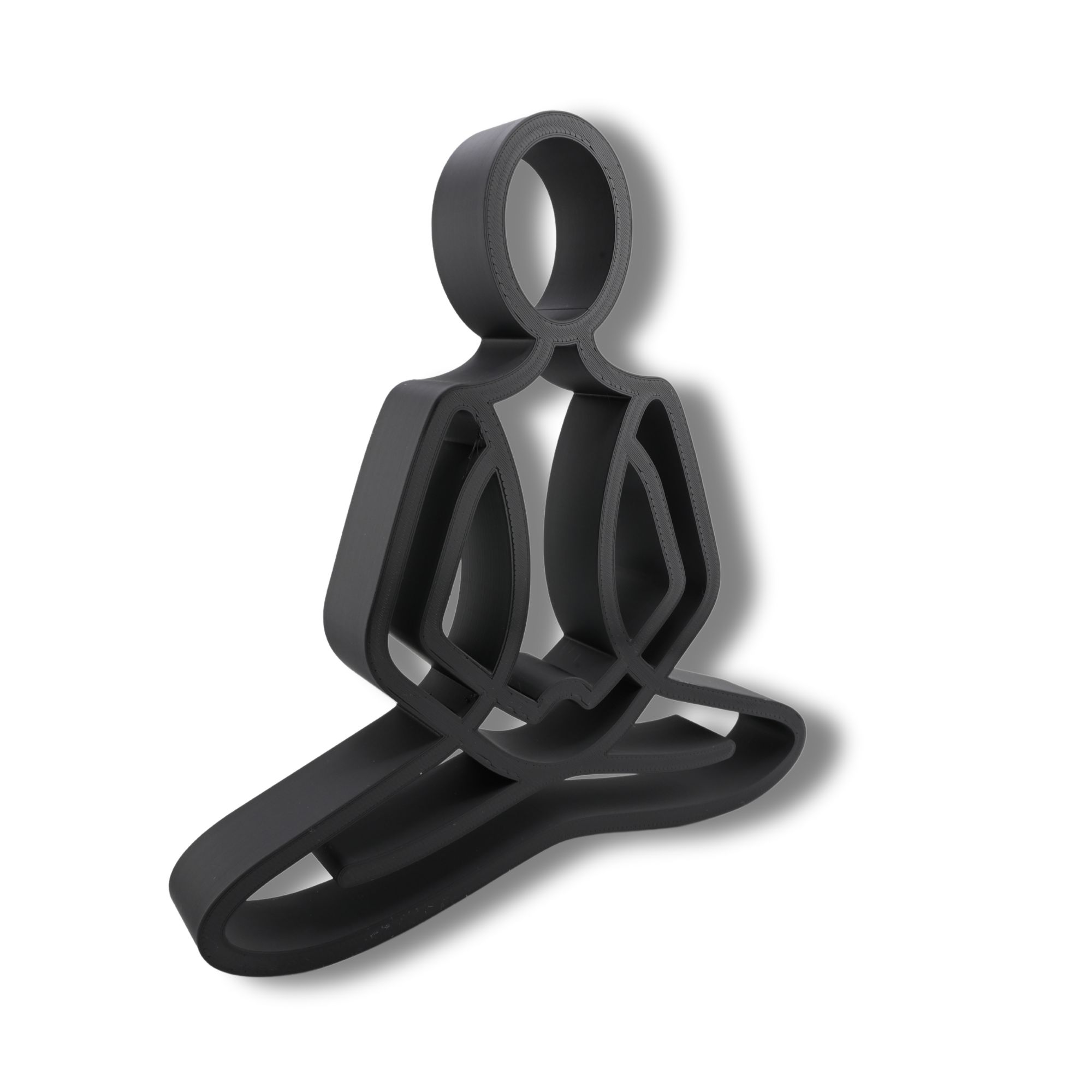 Easy Pose Standard — three quarter