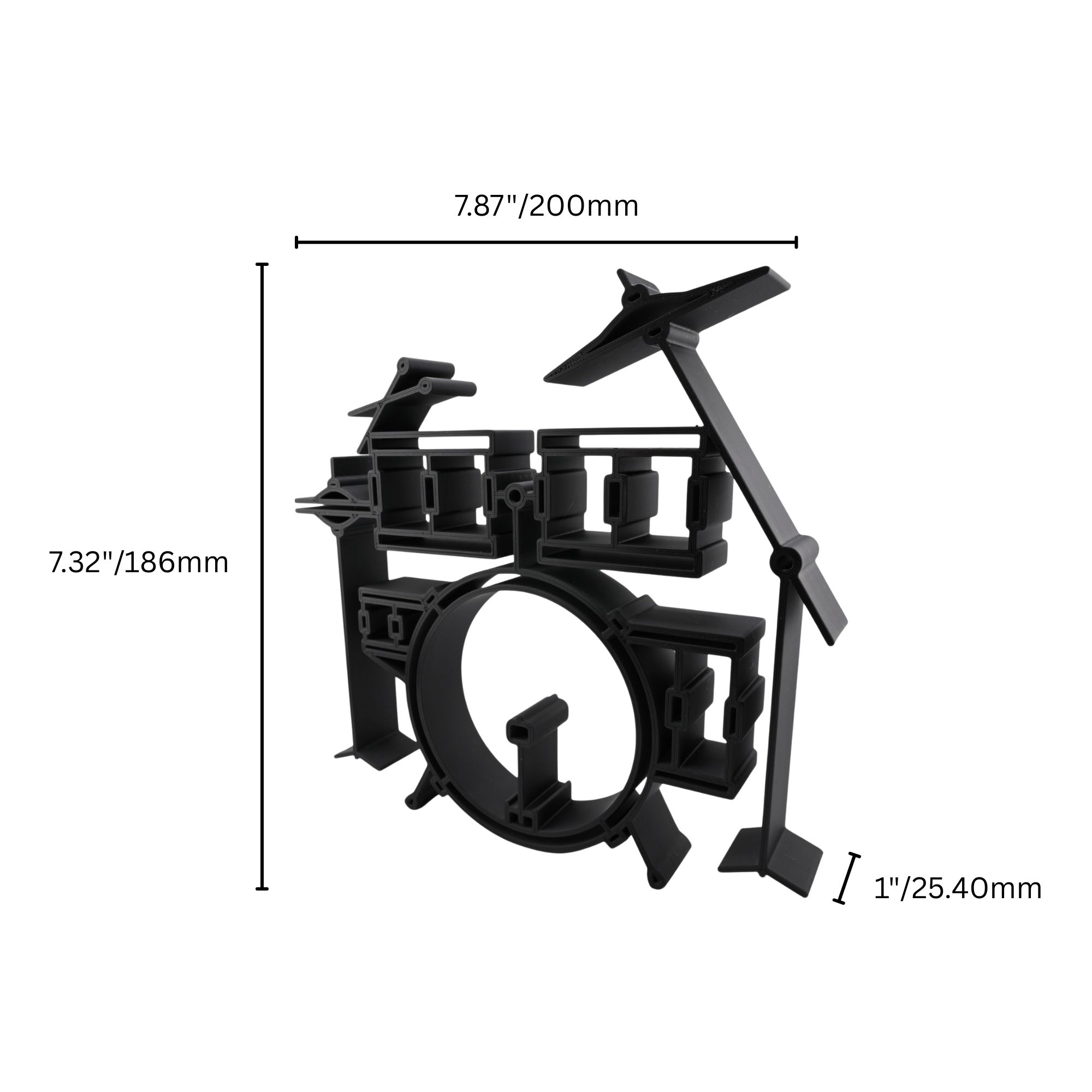 Full Drum Kit — dimension