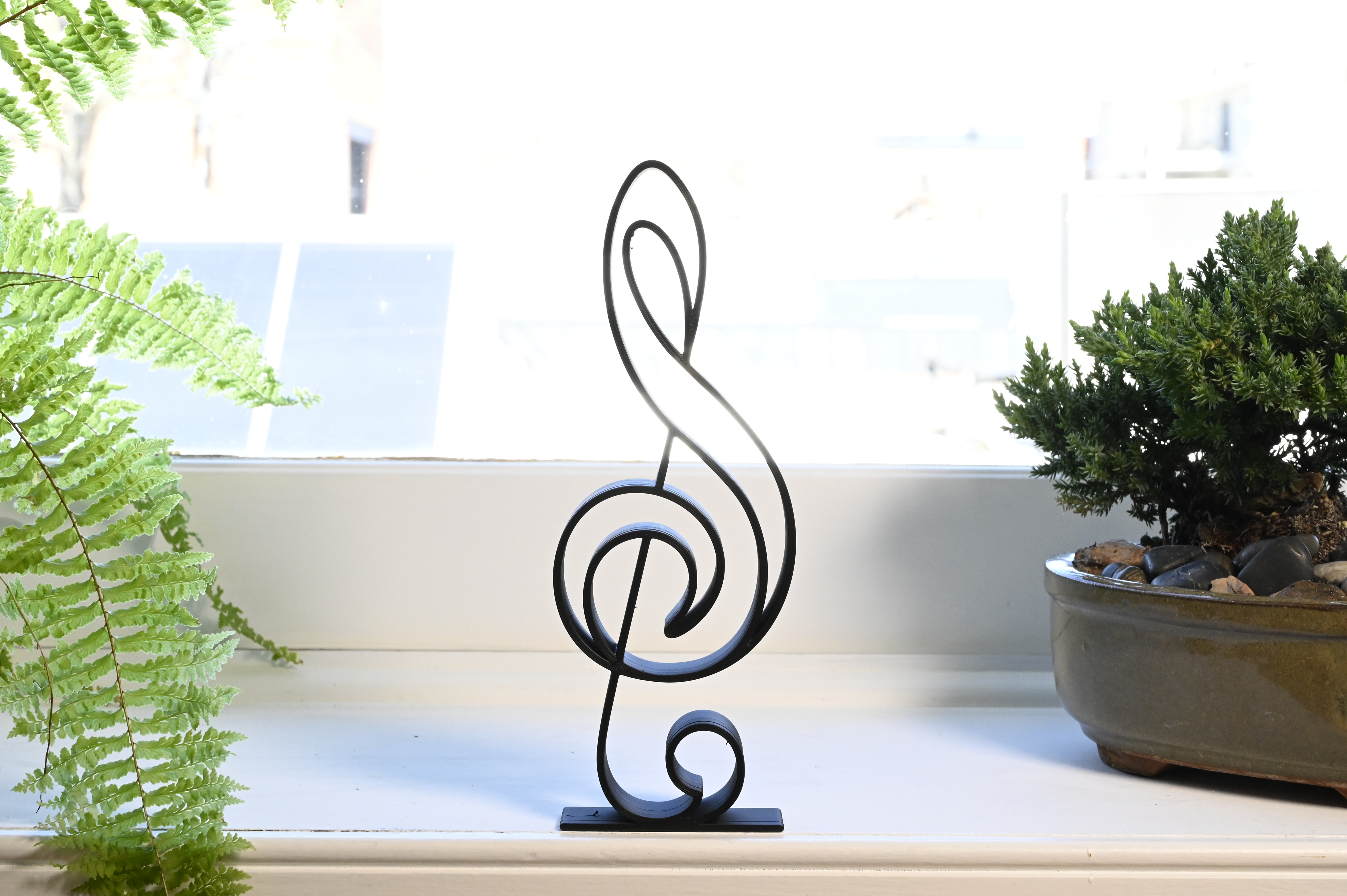 Treble Clef Staff — extra 1